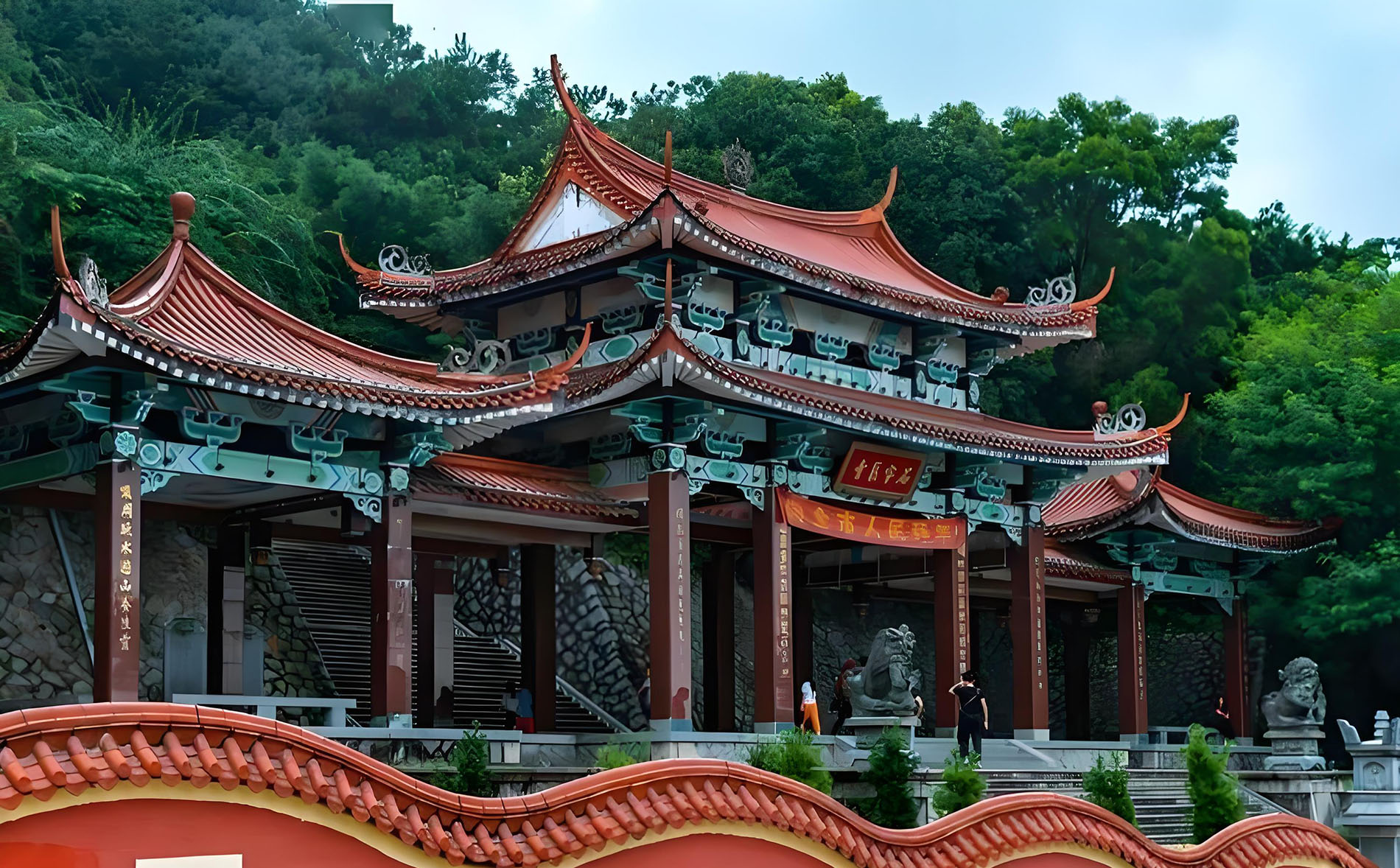 秀屿区红木牌匾定制,寺庙宗祠牌匾,园林景观牌匾