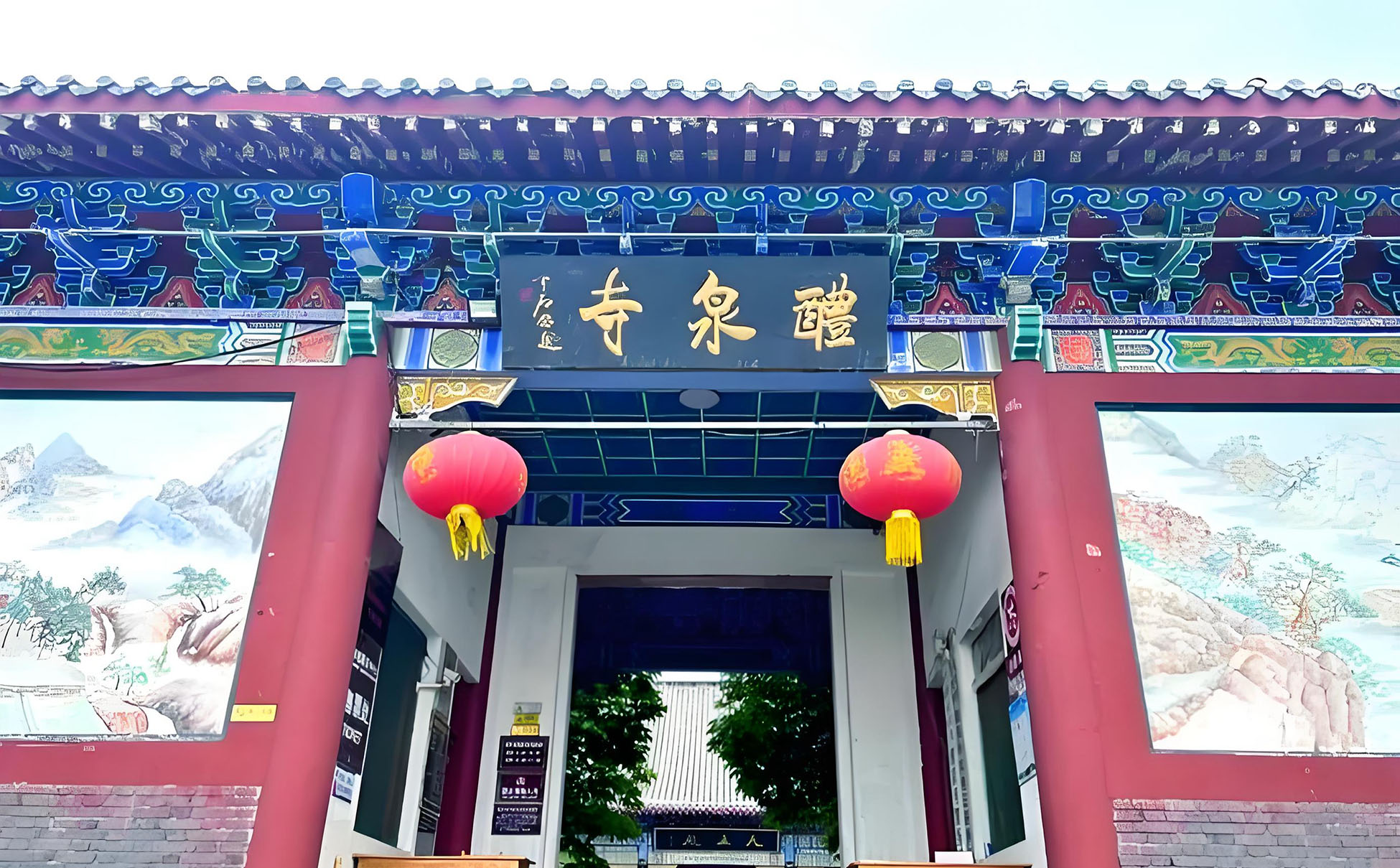 沾化区牌匾定制：寺庙宗祠，园林景观