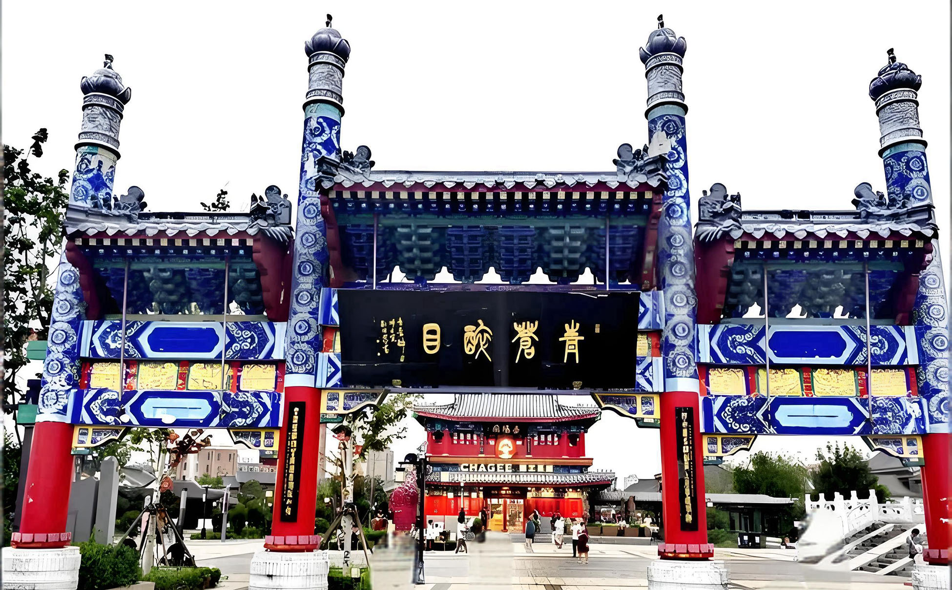 沧州红木牌匾定制：寺庙宗祠,园林景观,创意招牌,抱柱对联