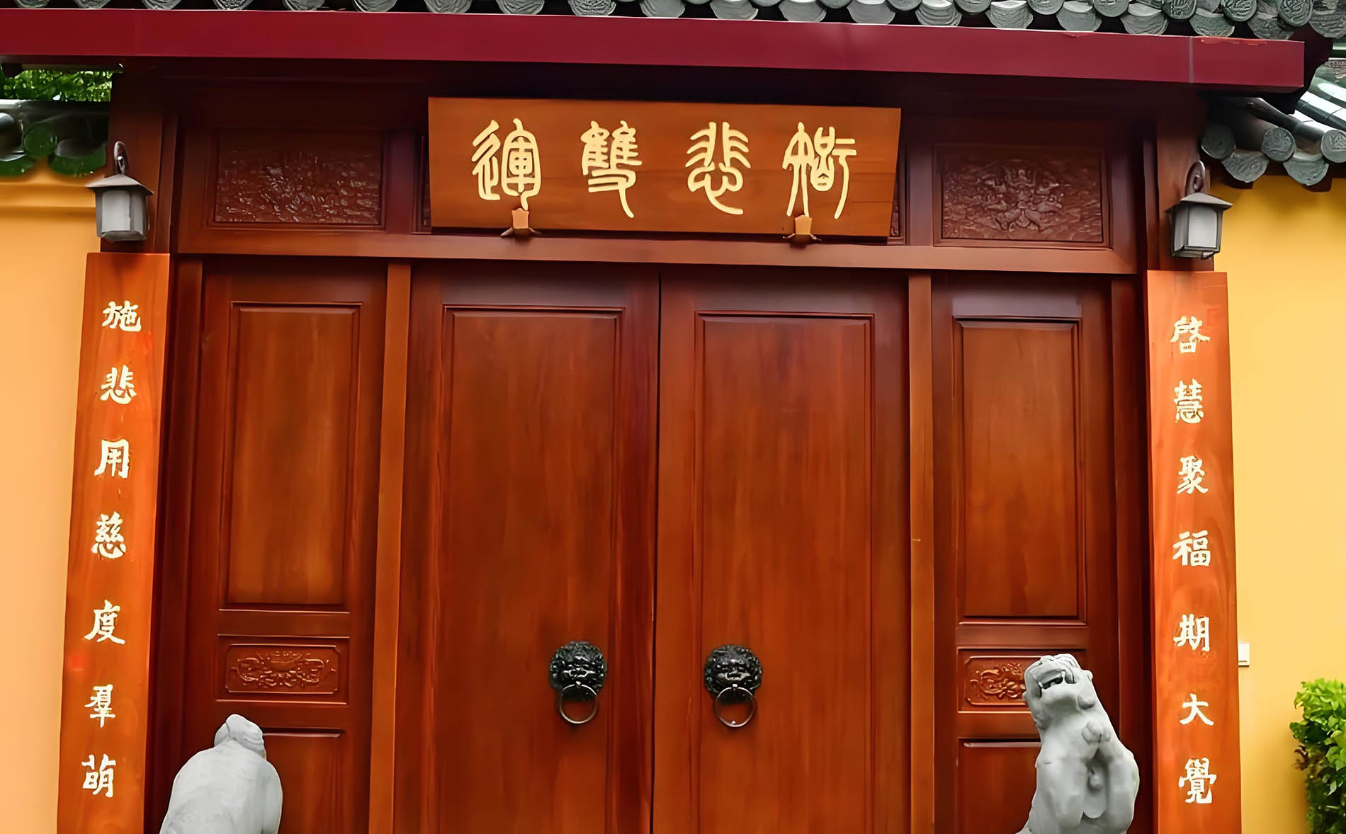 濂溪区红木牌匾定制：寺庙宗祠,园林景观,创意招牌,抱柱对联