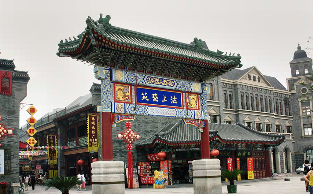 天津市红木牌匾定制：寺庙宗祠,园林景观,创意招牌,抱柱对联
